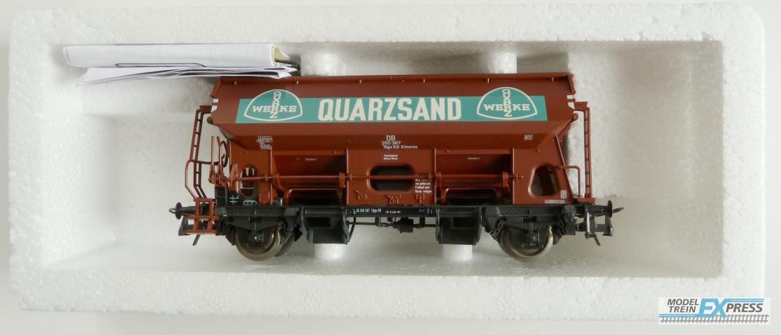 Roco gebruikt materiaal 47481 DB Schwenkdachwagen Tgs 69 Quarzsand Ep.3