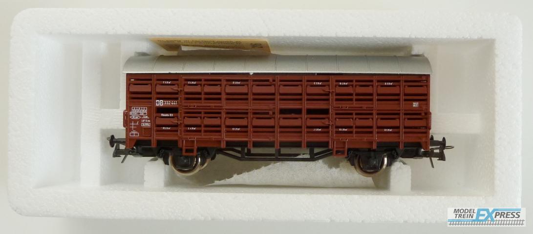 Roco gebruikt materiaal 47525 Veewagen van de DB z.g.a.n in doos