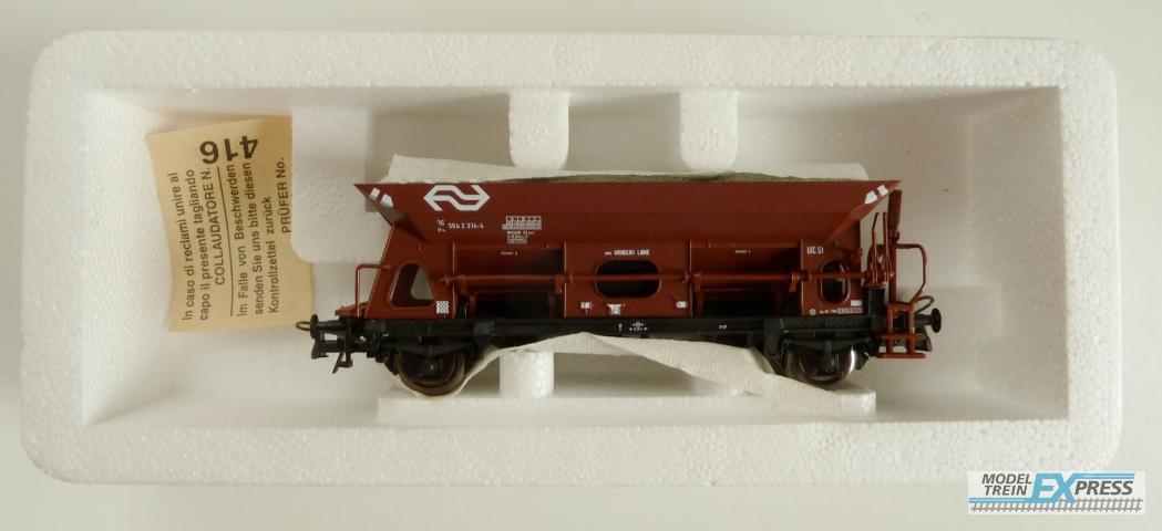 Roco gebruikt materiaal 47530 Grindwagen type Fcs bruin z.g.a.n in doos