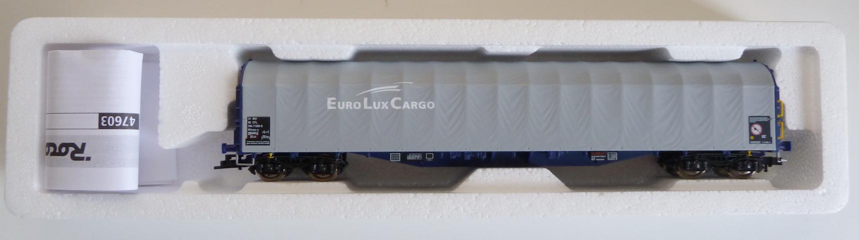 Roco gebruikt materiaal 47603 Roco Schiebeplw.EuroLuxCargo z.g.a.n in doos