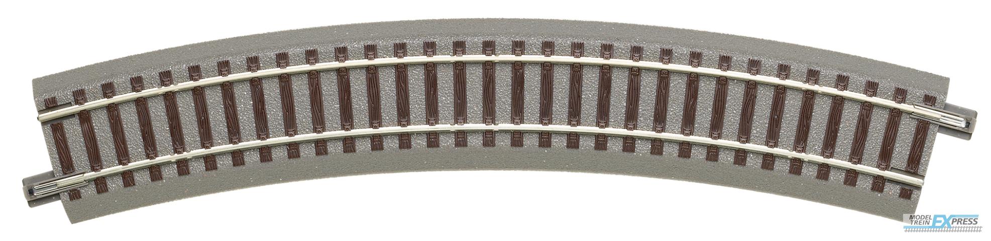Roco gebruikt materiaal 61123 Roco Gebogene Schiene R3 GeoLine