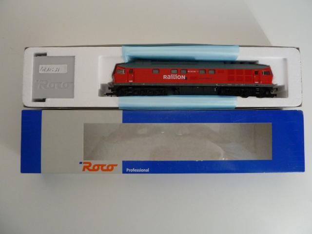 Roco gebruikt materiaal 63917 Railion diesellok BR 232, in goede staat, in doos