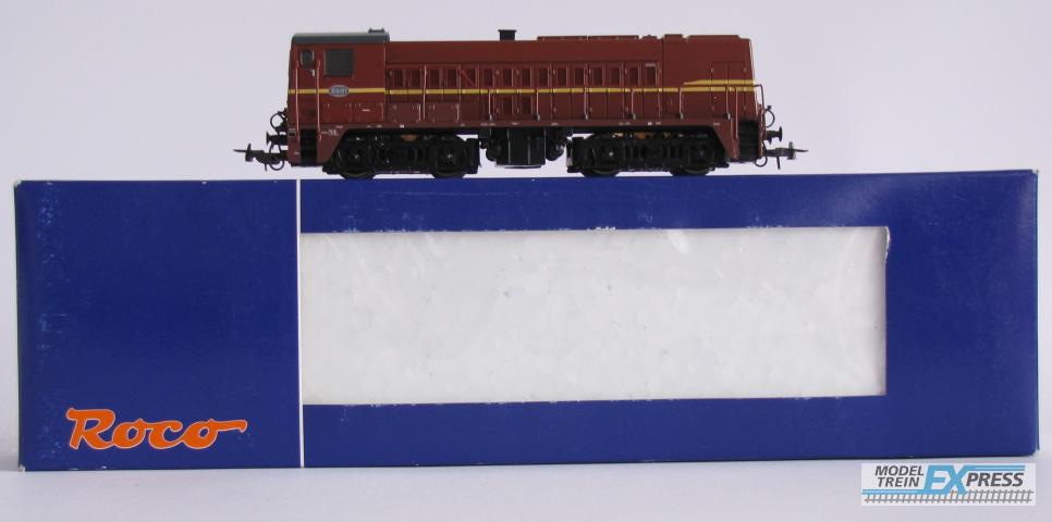 Roco gebruikt materiaal 63926.1 Roco diesellok NS 2201 bruin, digitaal, z.g.s in doos