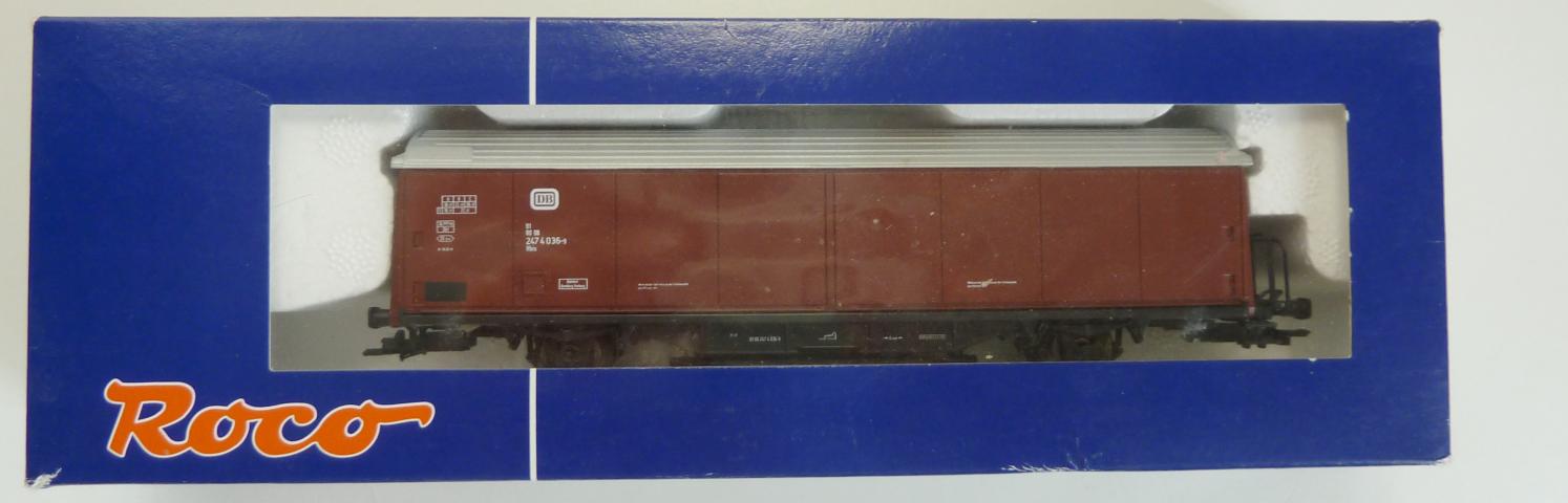 Roco gebruikt materiaal 67751.1 DB "Roco Clean" wagon met AC-assen, in goede staat, in doos