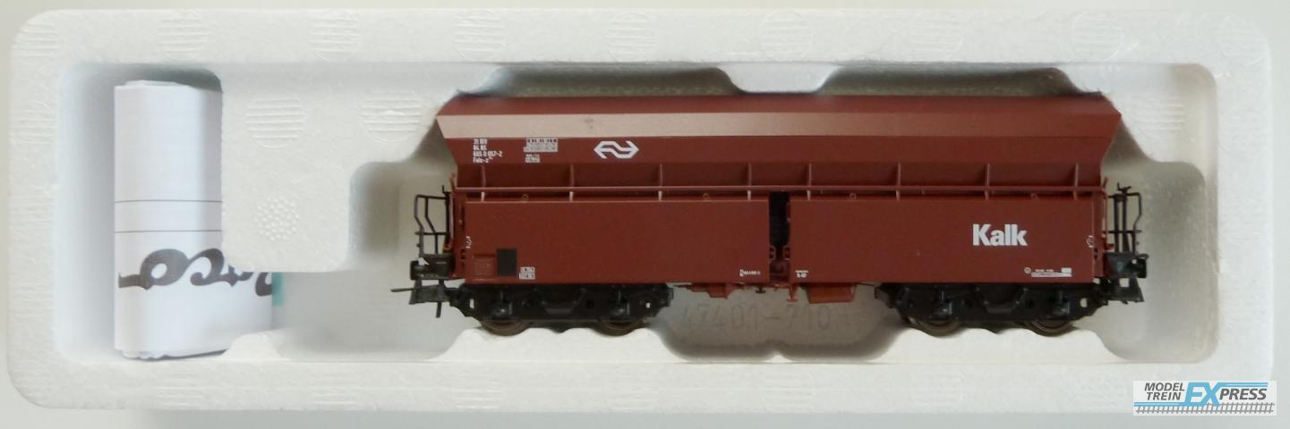 Roco gebruikt materiaal 67791 NS stortwagen  4 assen bruin z.g.a.n in doos