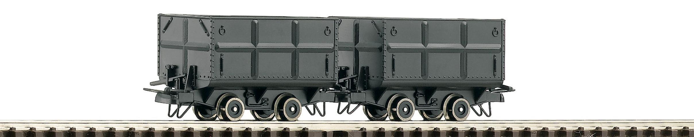 Roco 34605 Set! Kohlenloren 2 tlg.