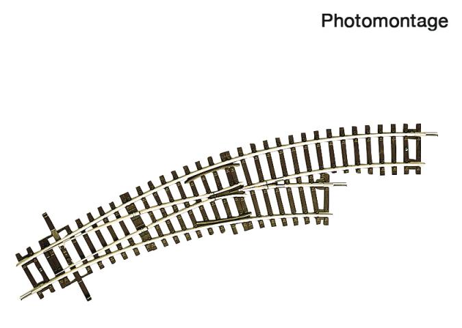 Roco 42467 Bogenweiche BWr 2/3