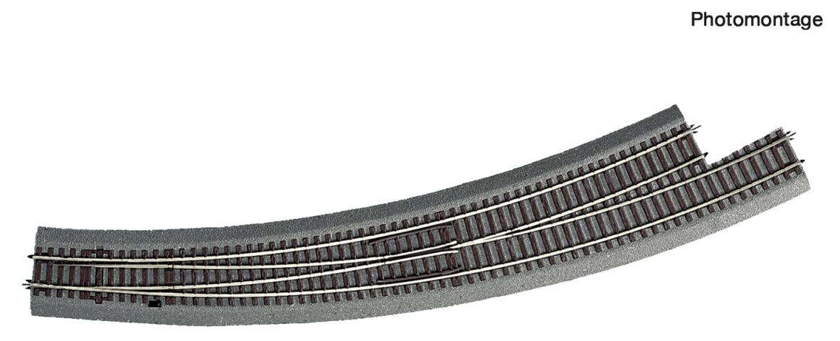 Roco 42566 Bogenweiche li. BWL 9/10