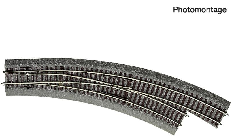 Roco 42575 Bogenweiche rechts BWR 5/6 Handantrieb