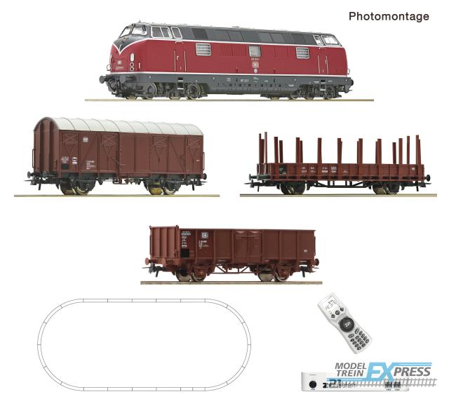 Roco 5110008 z21 Set BR 221 + Güterzug DB