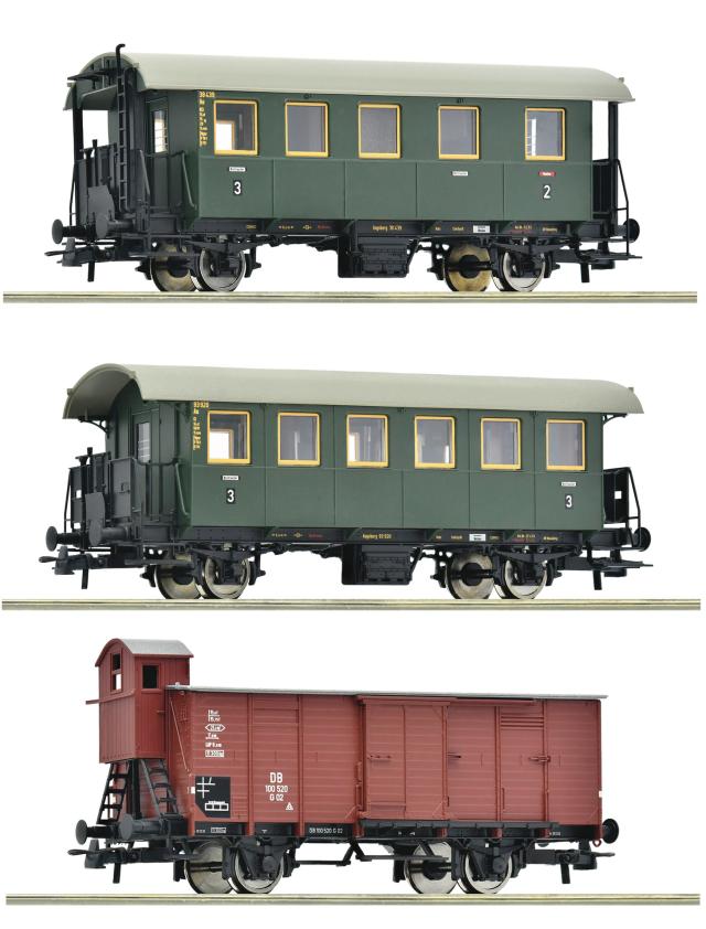 Roco 6200040 3er Set Nebenbahnzug DB