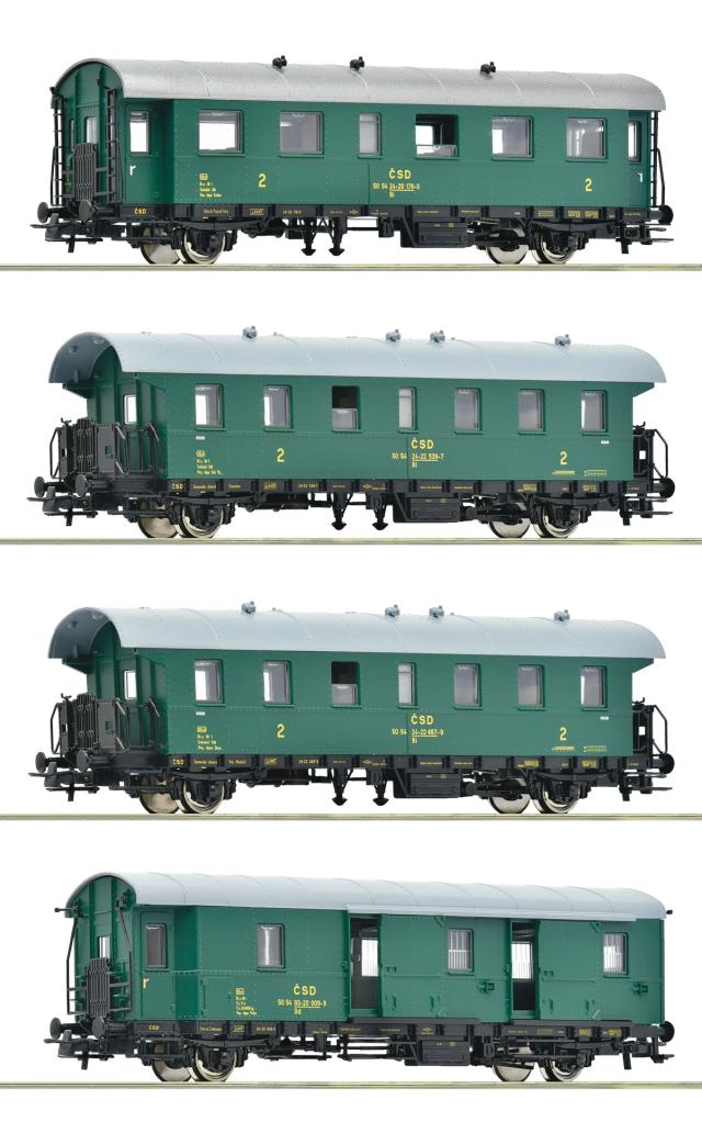 Roco 6200088 4er Set Donnerbuechsen CSD