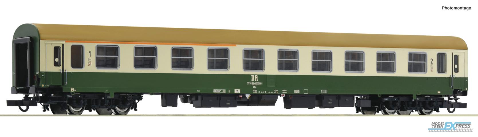 Roco 6200115 Reisezugwg. 1./2. Kl. DR creme