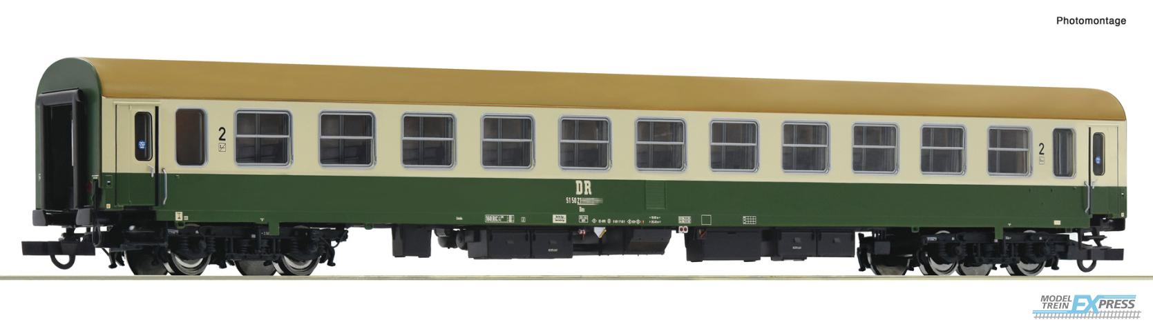 Roco 6200117 Reisezugwg. 2. Kl. DR creme #2