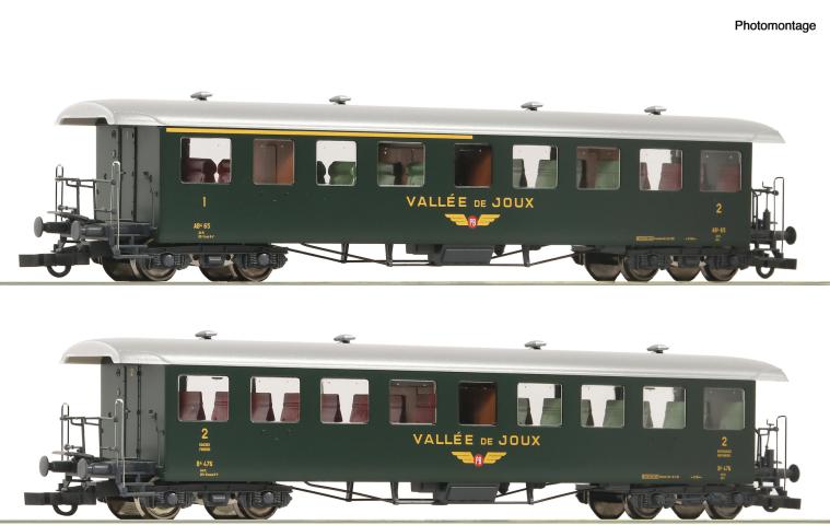Roco 6200198 2er Set Seetalbahnwagen