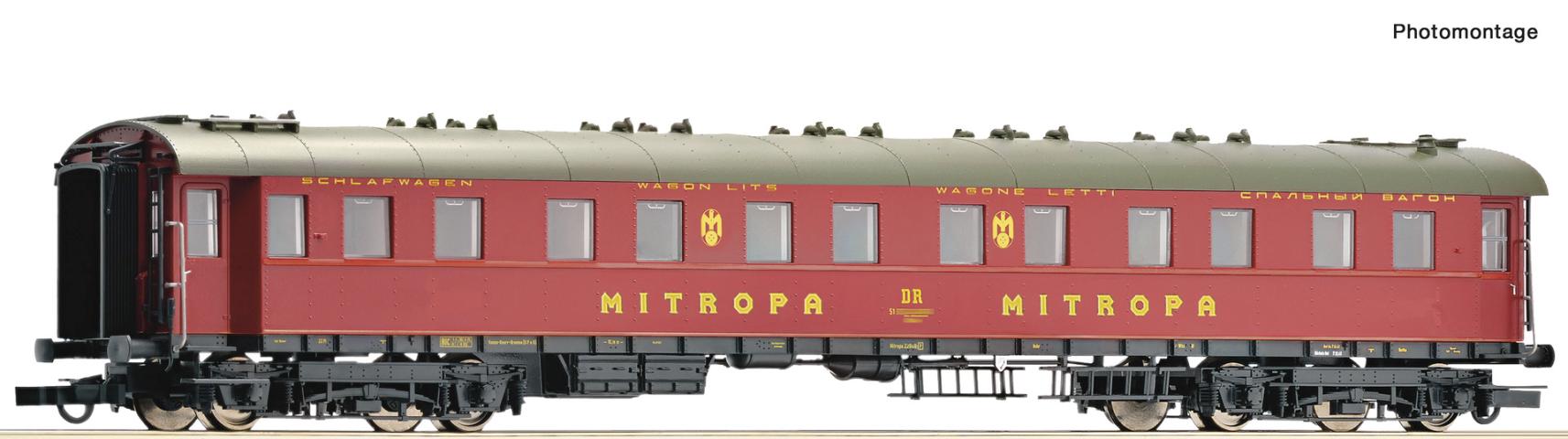 Roco 6200203 Personenwagen Bauart 28 WLAg DR ohne Zierlinien