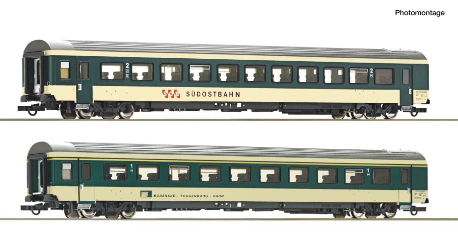 Roco 6200213 2er Set Personenwagen "Voralpen Express" SOB #2