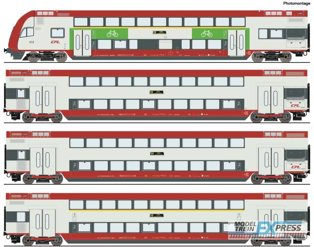 Roco 6220148 4er Set Dosto CFL AC
