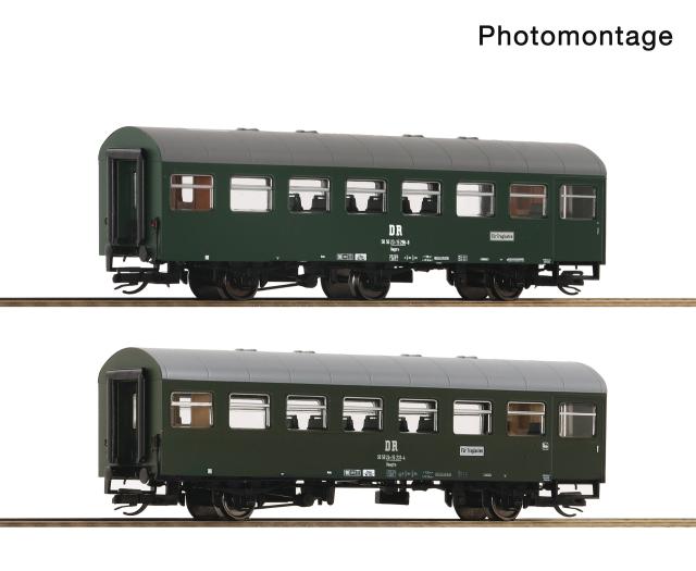 Roco 6280065 2er Set Rekowagen DR #2