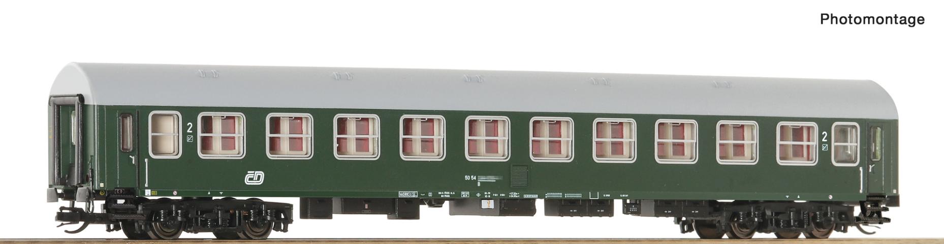 Roco 6280068 Schnellzugwagen Y/B 70 2. Klasse CD #1