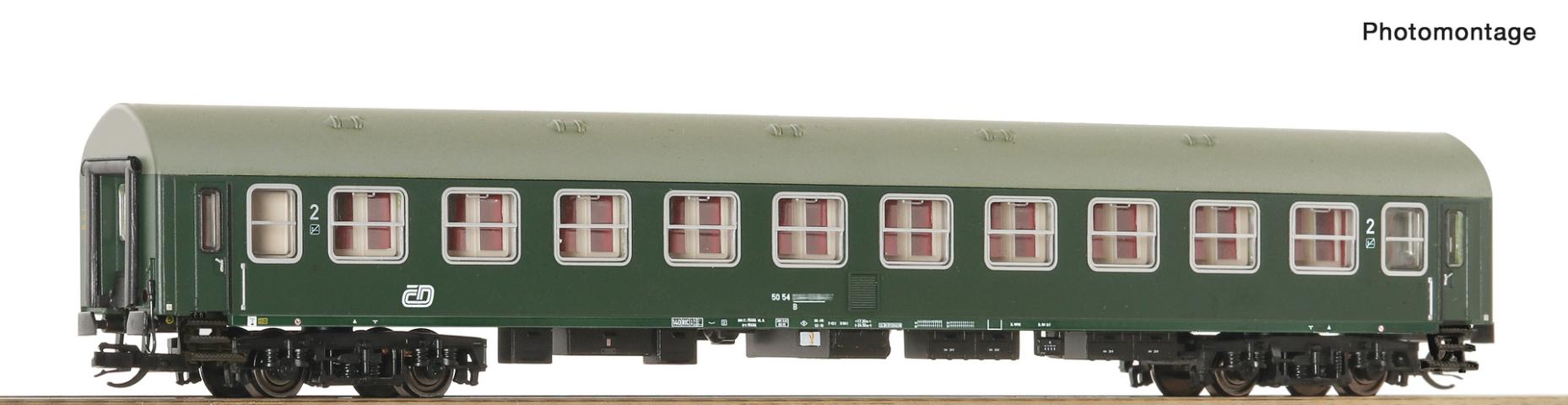 Roco 6280069 Schnellzugwagen Y/B 70 2. Klasse CD #2