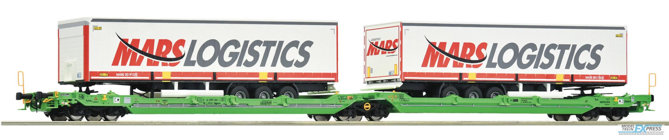 Roco 6600005 Doppeltwg.T3000e CFL grün