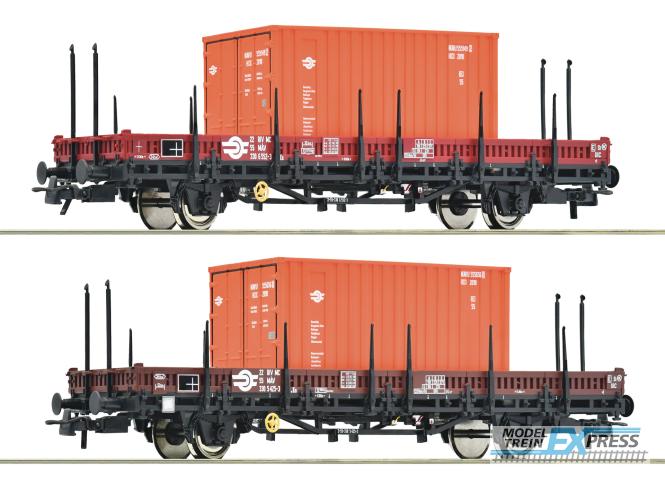 Roco 6600076 2er Set Rungenwag. MAV