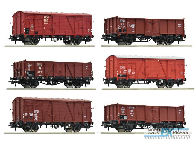 Roco 6600098 6er Set !60 Jahre OPW!