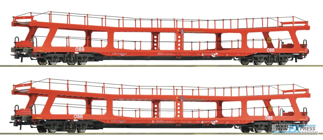 Roco 6600105 2er Set Autotransportwag. OEBB