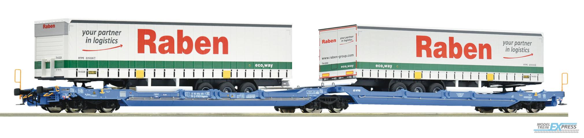 Roco 6600117 Doppeltwg. T3000e VTG + Raben