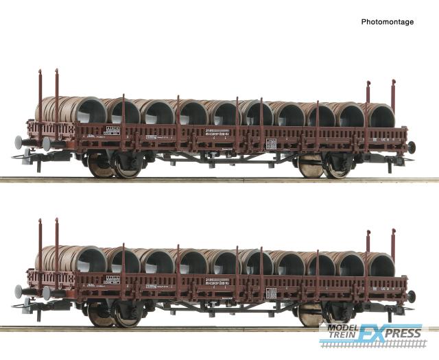 Roco 6600120 2er Set Rungenwag. Ks OEBB