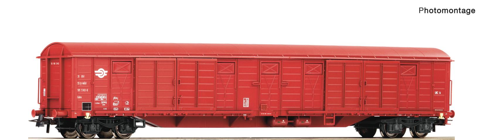 Roco 6600129 Gedeckter Güterwagen Gabs MAV