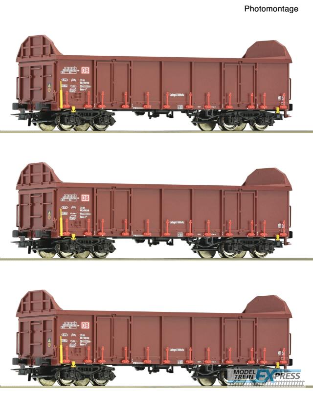 Roco 6600131 3er Set Gueterwag. Ealos-t DB-A