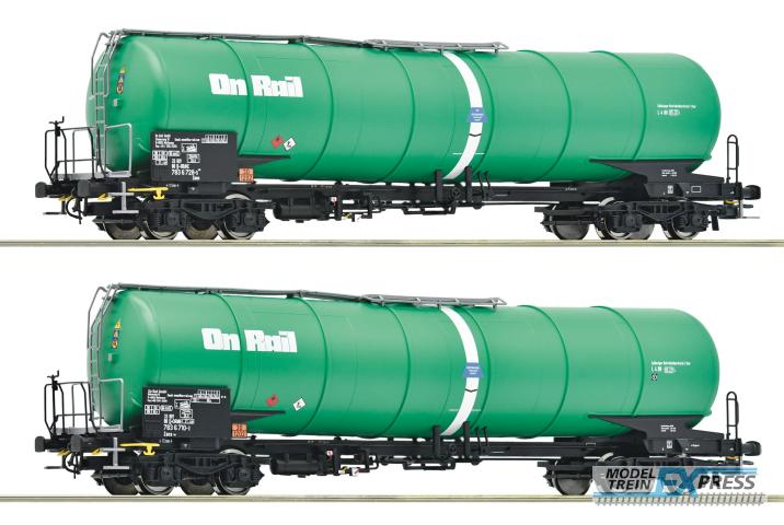 Roco 6600147 2er Set Kesselwag. OnRail