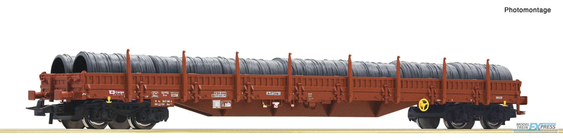 Roco 6600183 Rungenwag. Res CD Cargo+Drahtr