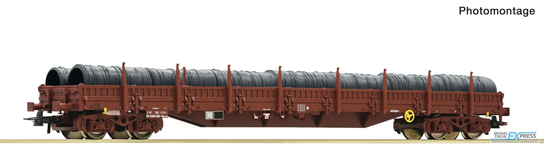 Roco 6600184 Rungenwag. Res SNCF+Drahtrolle