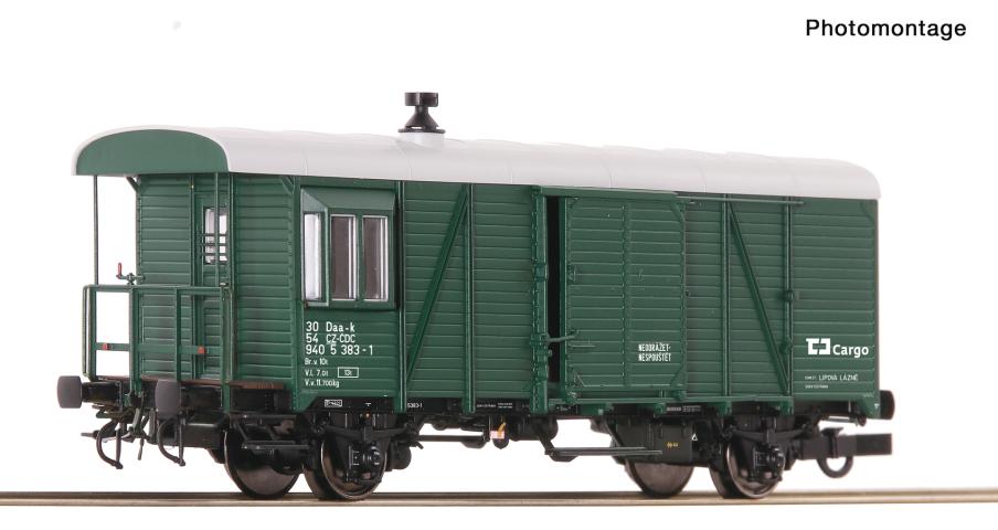 Roco 6600239 Güterzugbegleitwagen Daa-k CD