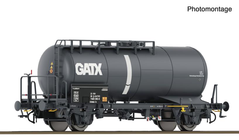 Roco 6600247 Chemiekesselwagen Zs GATX