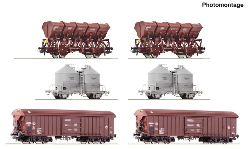 Roco 6600329 6er Display Rangierbahnhof Schüttgut