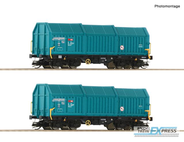 Roco 6680014 2er Set Teleskophaubenwag. SBB