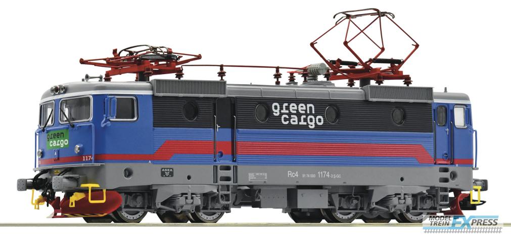 Roco 70457 E-Lok Rc4 Green Cargo