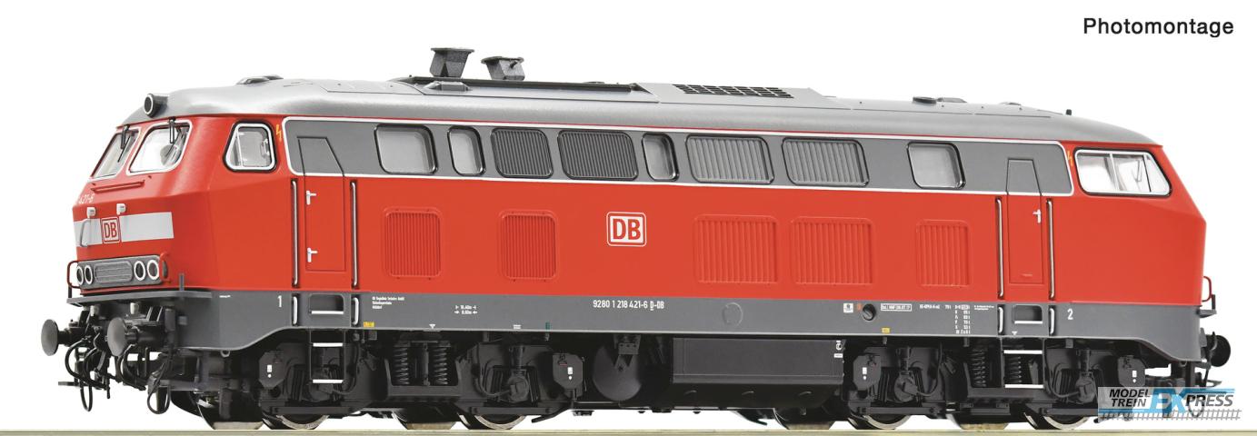 Roco 70767 Diesellok BR 218 DB-AG