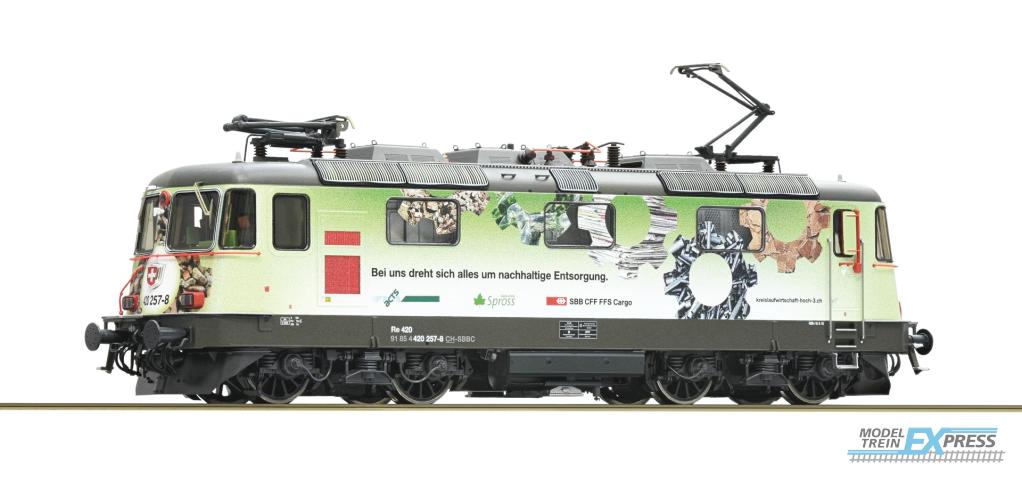 Roco 71417 E-Lok Re 420 257 SBB Snd.