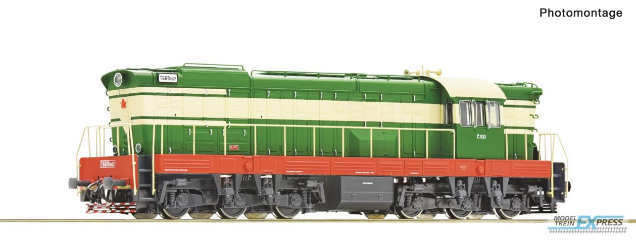 Roco 7310012 Diesellok T669 CSD DC-Snd.