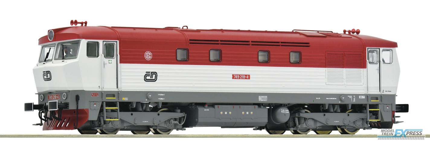 Roco 7310054 Diesellok Rh 749 CD Snd.