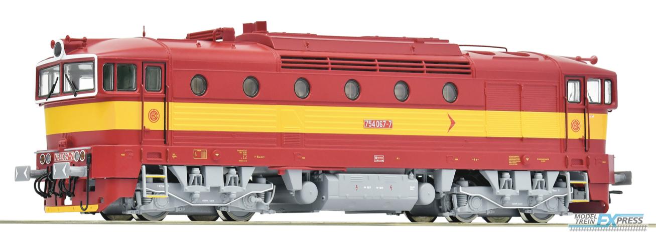 Roco 7310055 Diesellok Rh 754 CSD DC-Snd.