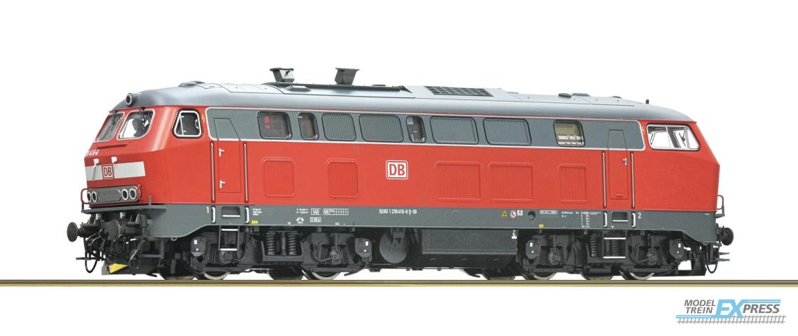 Roco 7310078 Diesellok BR 218.4 DB-AG Snd.