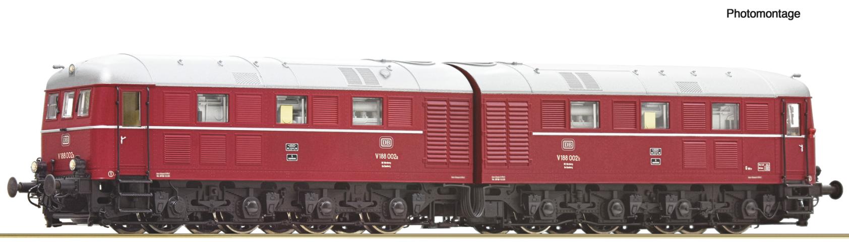 Roco 7310102 Diesellok V188 002 DB DC-Snd.