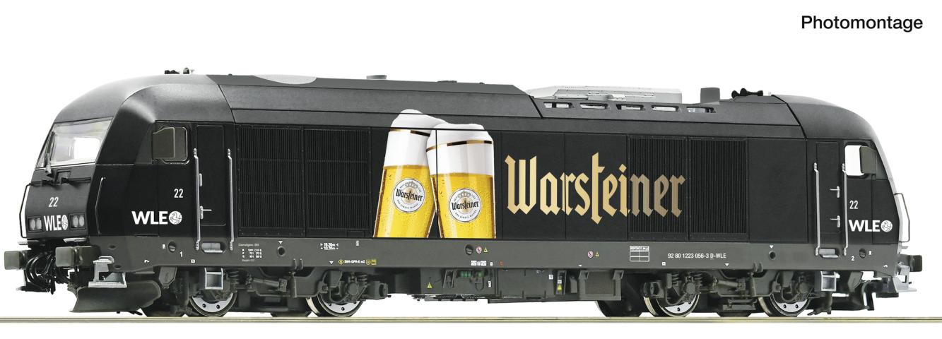 Roco 7310104 Diesellok BR 223 WLE/Warsteiner DC-Snd.