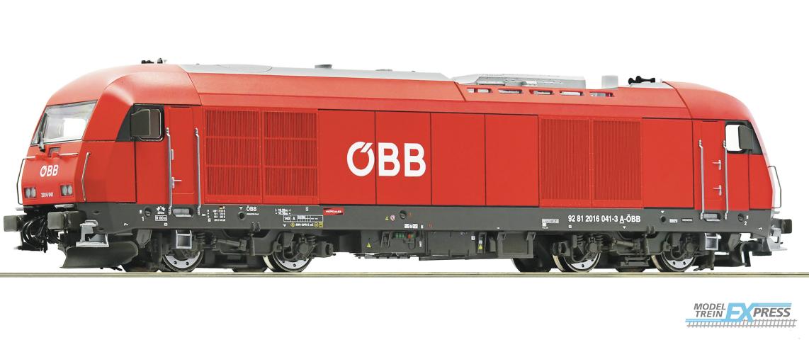Roco 7320013 Diesellok Rh 2016 ÖBB AC-Snd.